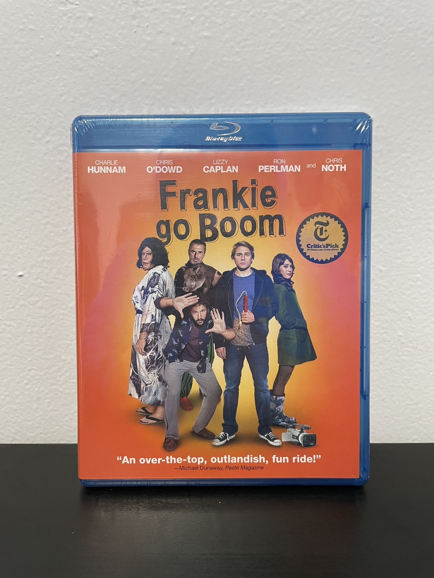 Frankie Go Boom Blu Ray Movie NEW SEALED Charlie Hunmam 2013