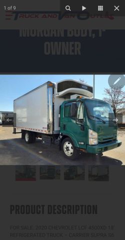 🚨 REFRIGERATED TRUCK – READY TO DELIVER 🚨
❄️ CARRIER SUPRA • ONE OWNER • DIESEL POWER ❄️
🔥 2020 CHEVROLET LCF 4500XD 🔥
🚚 18' REFRIGERATED TRUCK
