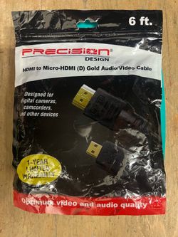 HDMI to micro HDMI type D cable