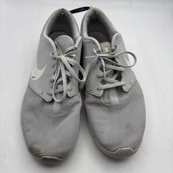 Nike Roshe G Golf Shoes AA1837-002 Men's Size 13 Gray Pure Platinum Dirty