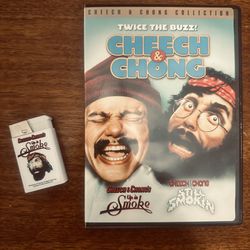 Cheech & Chong Collectors DVD Dual Set And Lighter 
