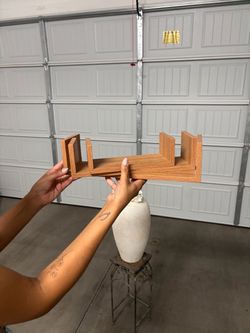 3 piece decorate wood shelves