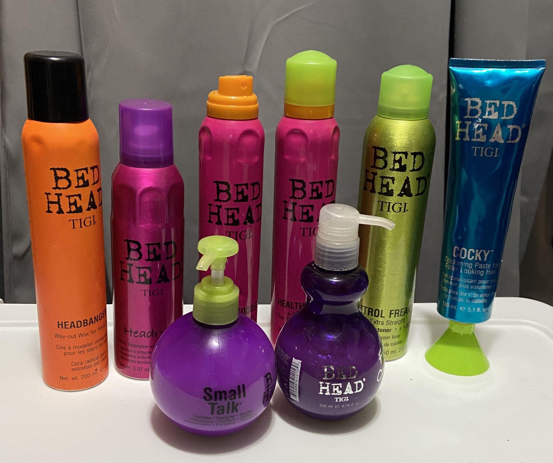 Bed Head Product Lot 8 Pieces