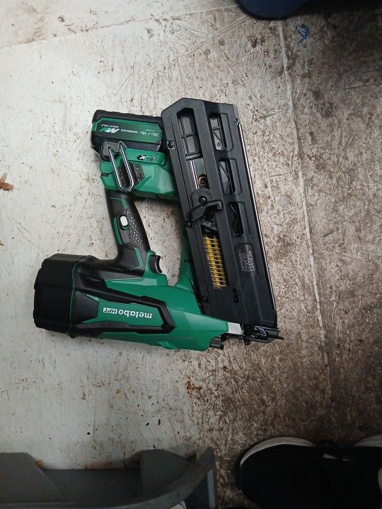 brand new metabo framing gun with battery