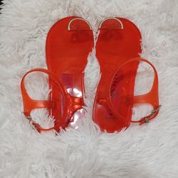 Katy Perry Novelty Jelly Watermelon Sandals