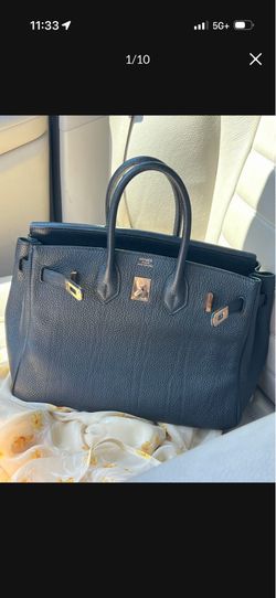 Hermes Birkin 25 black Togo