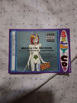 Silly CDs Marilyn Moron Moronical Vegetables Parody Card