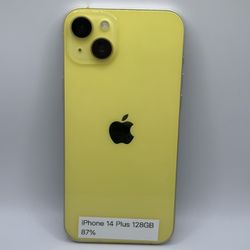 Apple iPhone 14 Plus 128GB 87%BH Unlocked Excellent Condition 