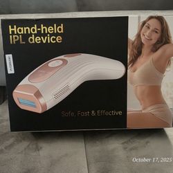 Brand New IPL Laser Hair Remover Full Kit