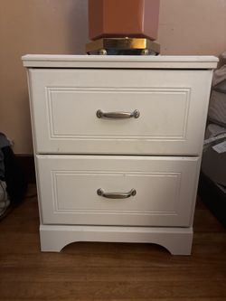 White dresser