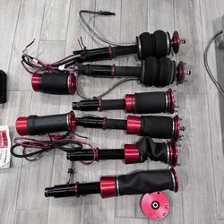 Air lift Struts Front And Rear 