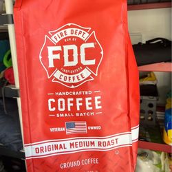 21 Bags Fire Dept. Coffee – Original Medium Roast (12 oz Each, Ground) | Fresh | Veteran Owned