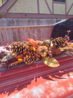Beautiful Fall center piece farmhouse decor home decor