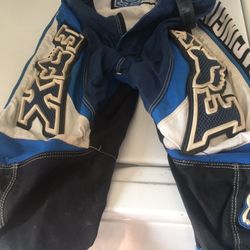 Motocross gear pants and shirts kids boots 