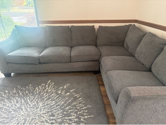 Large Gray Sectional Sofa – Good Condition – $550 OBO