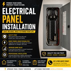 Electrical breaker panel upgrade