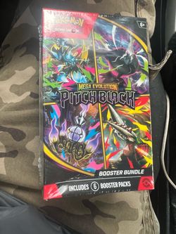 Pokémon Mega Evolution Pitch Black Booster Bundle