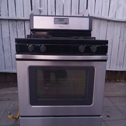 Whirlpool, Stainless Steel Gas Stove,