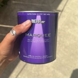 Brand New Behr White Wash Oak Eggshell 31oz Paint 