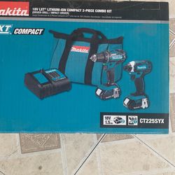 18 V 2 Piece Combo Kit Makita