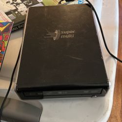 Genuine LG (GSA-E40L) External Super Multi DVD Rewriter DATA Storage Only *READ