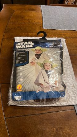Baby yoda toddles costume size 1-2