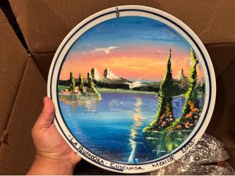 Souvenir plate from Ensenada