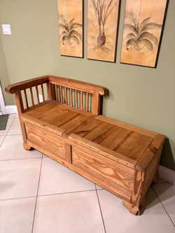 Wooden Bench