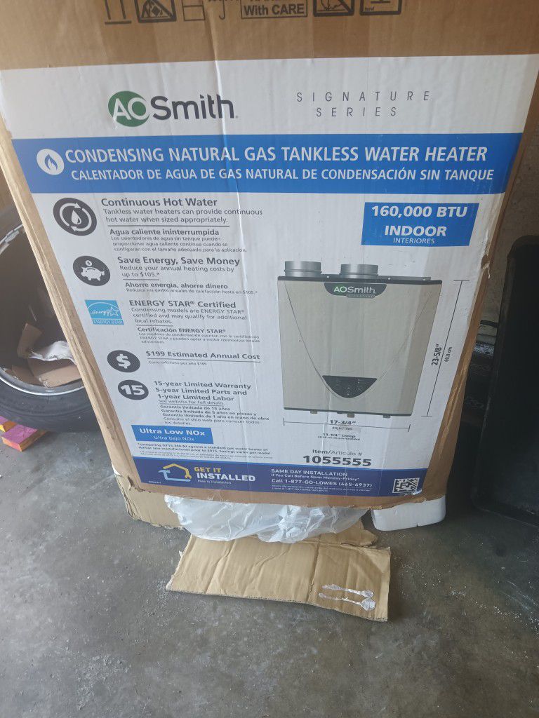 Gas Tankless Hot Water Heater