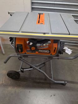 RIDGID
15 Amp 10 in. Portable Corded Pro Jobsite Table Saw with Stand