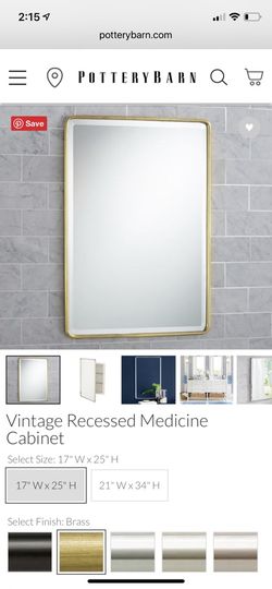 Pottery barn mirror - modern
