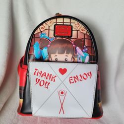 Loungefly Disney Monsters Inc takeout box mini backpack