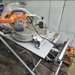 Ridgid Miter Saw With Stand 