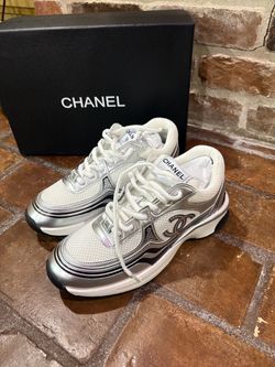 Chanel Silver Runner Women Sneakers