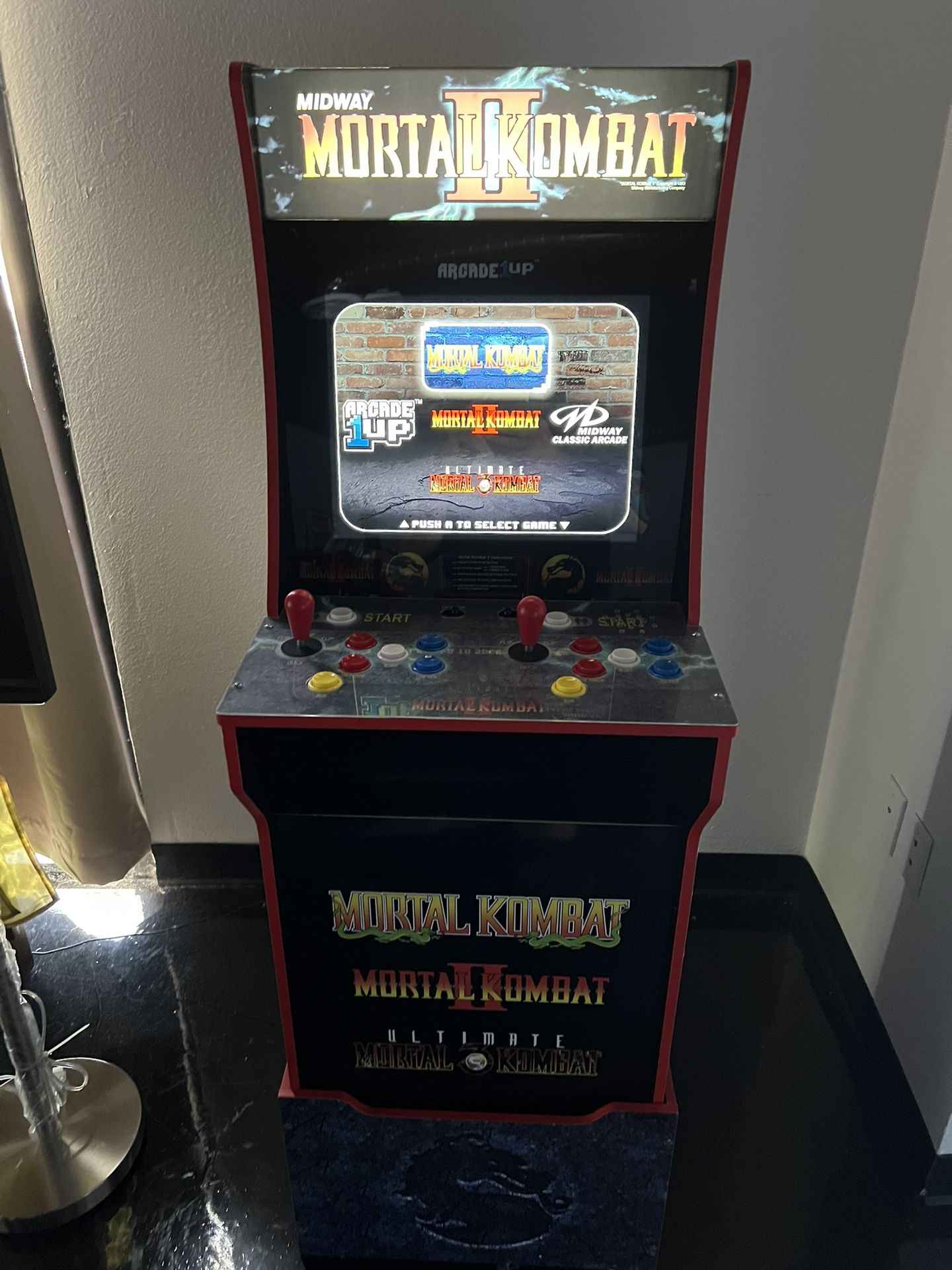 Mortal Kombat 1 Up Arcade Machine
