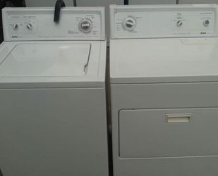 Kenmore washer and dryer matching set
