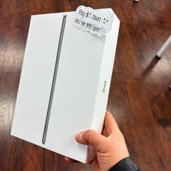 Apple IPad 9th Gen Tablet - $1 To Take it Home same Day and Pay the Rest later!