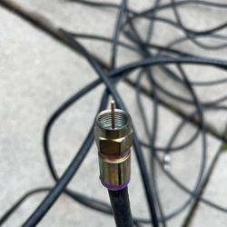 Long Coaxial Cables - 30 ft. and 10 ft