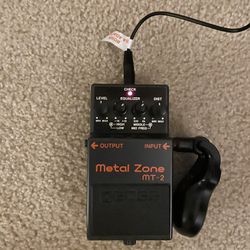 Boss Pedal: Metal Zone MT-2
