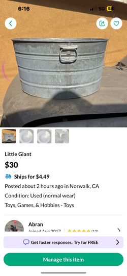 Little Giant Bucket 