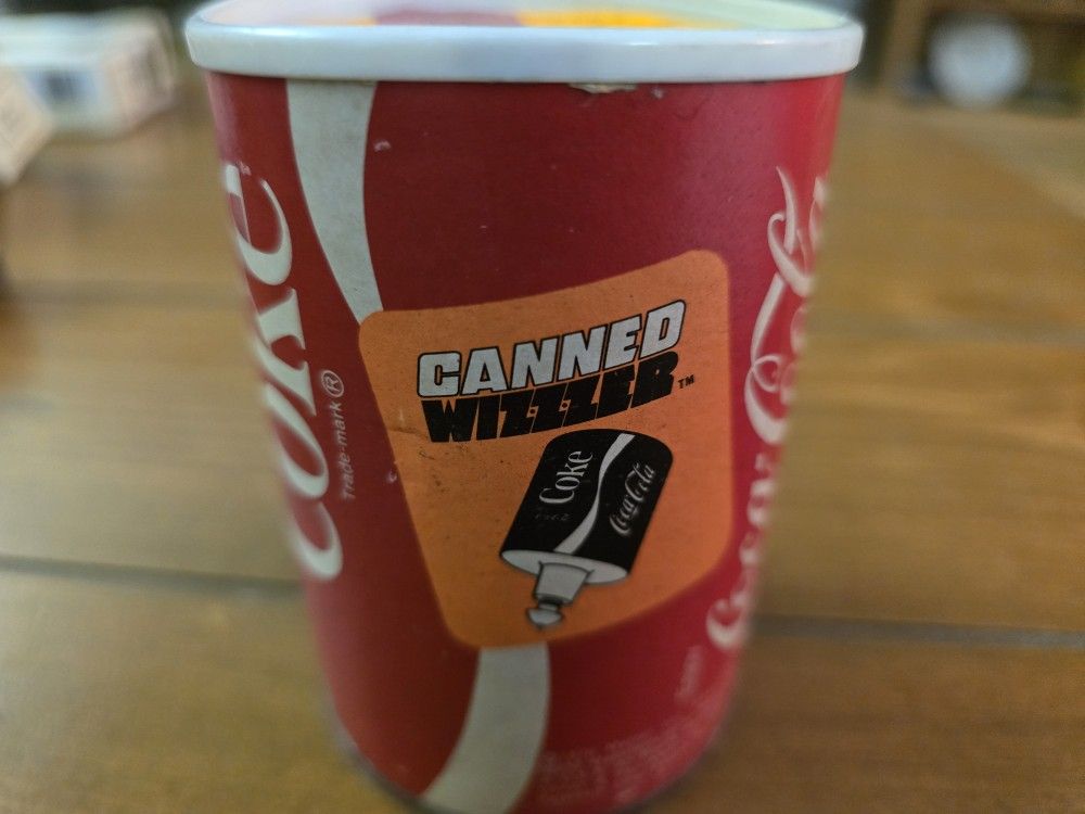 Mattel Coke Canned Wizzer Working Toy Top 55 Years Old Vintage 