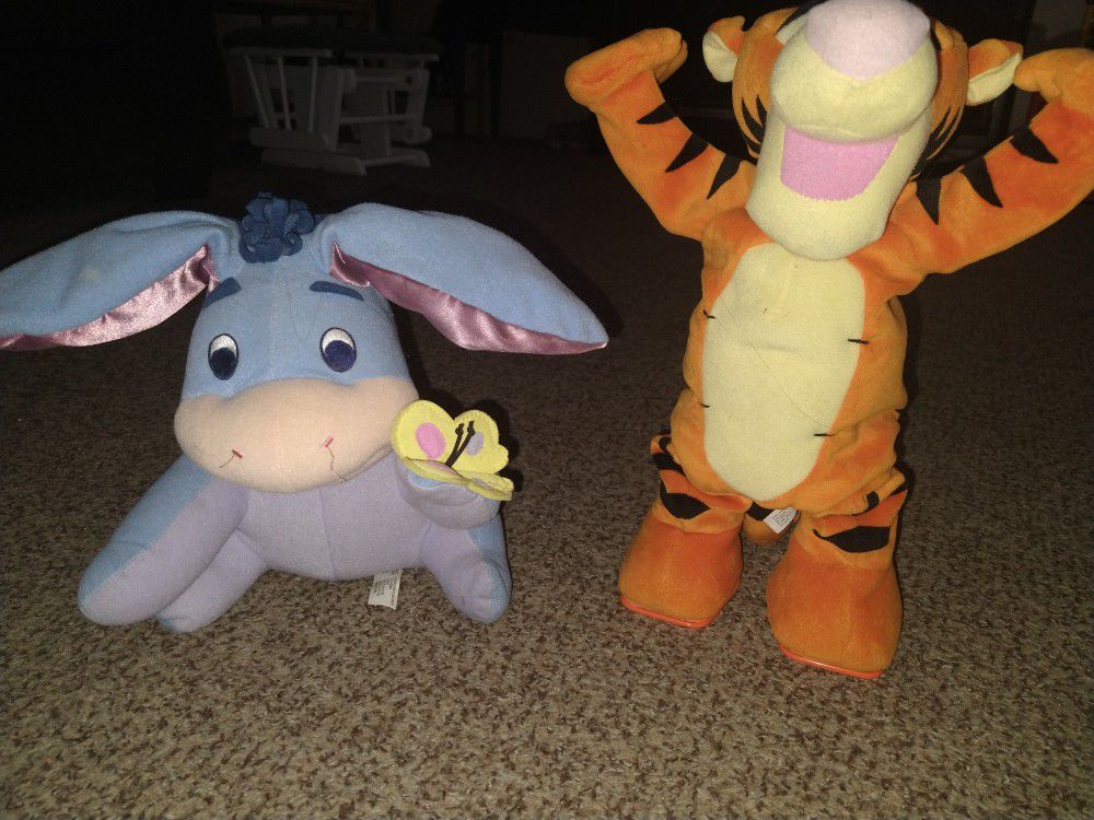 Eeyore And Tiger Toy_Used
