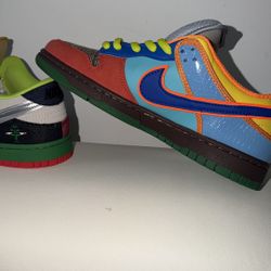 Nike Sb Dunk Low What The Dunk Sneakers 