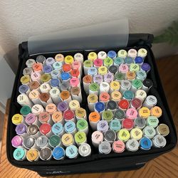 Caliart 121 Colors Alcohol Based Markers