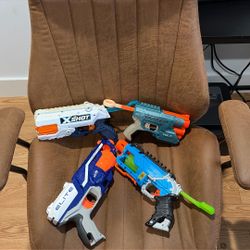 Four Different Good Nerf Guns
