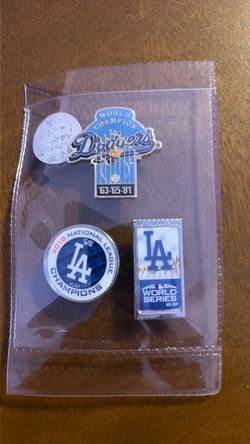 LA Dodgers Collectible Pin Set of 3
