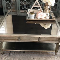 Mirrored Coffee Table