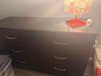Black dresser