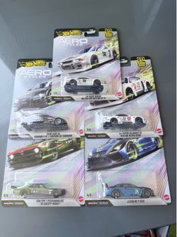 Hot wheels aero styles set