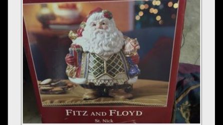 Fitz and Floyd cookie jar